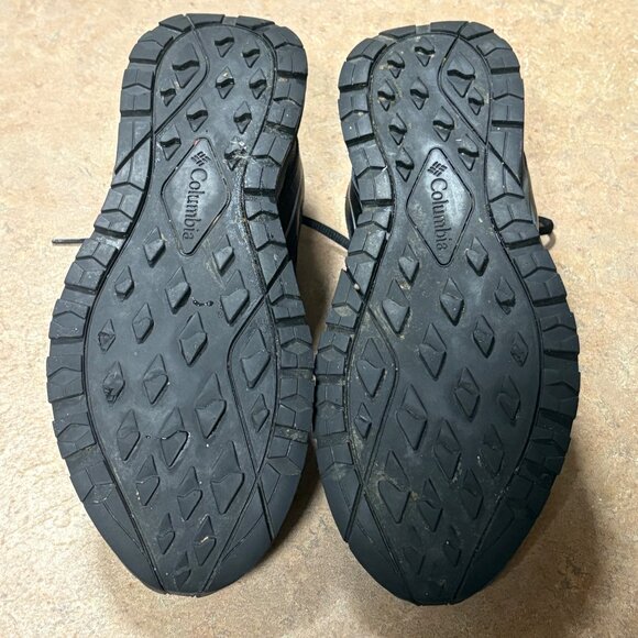 Columbia Mens Plateau Hiking Shoes \Black & Grey Waterproof Outdoor Sneakers 12 - Picture 8 of 14